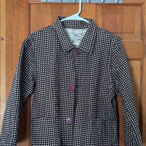 Appleseeds Reversible Quilted Summer Jacket – Polka Dot & Lime Green